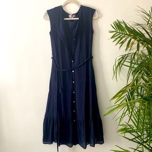 Nanette Lenora. Dark blue. Dress.